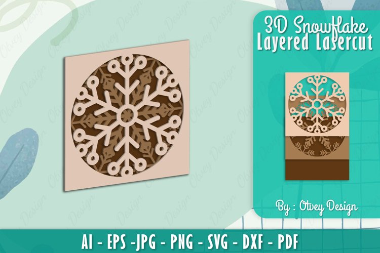 Snowflake Clipart Image 4