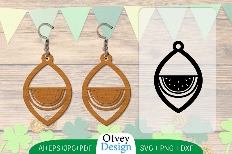 Earring Summer Lasercut