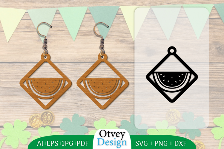 Earring Summer Lasercut