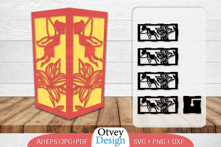 Fairy Lamp Lasercut example image 1