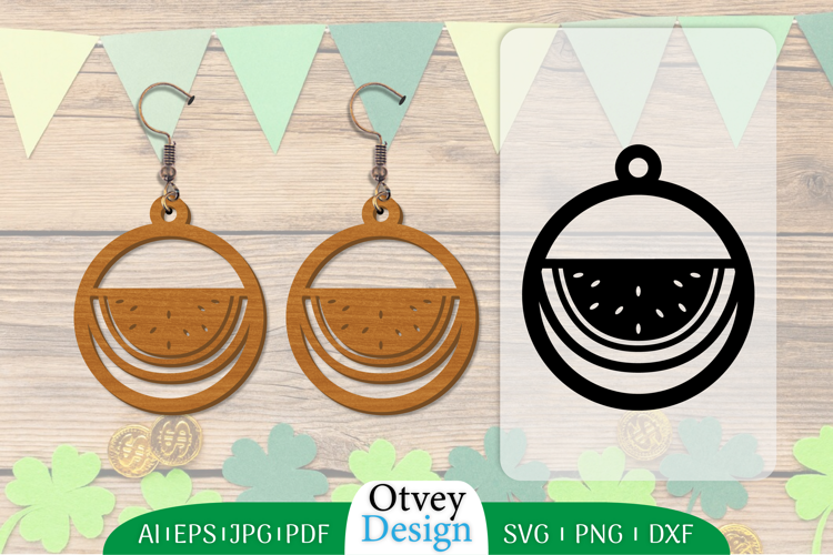Earring Summer Lasercut