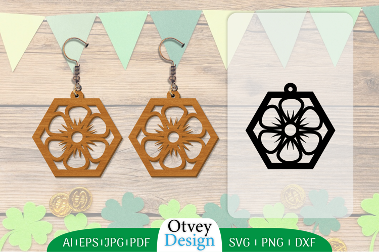 Earring Summer Lasercut