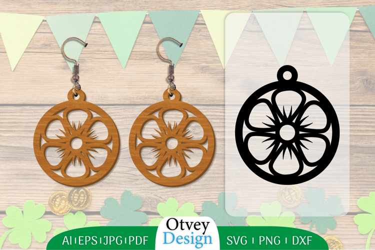Earring Summer Lasercut