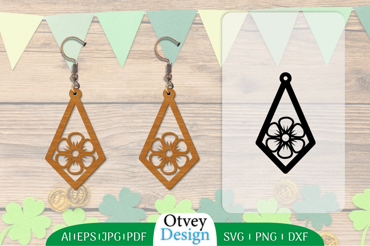 Earring Summer Lasercut