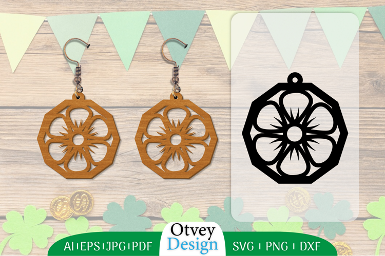 Earring Summer Lasercut