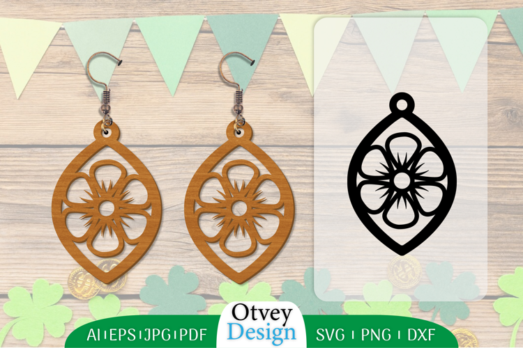 Earring Summer Lasercut