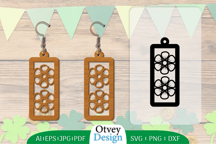 Earring Summer Lasercut