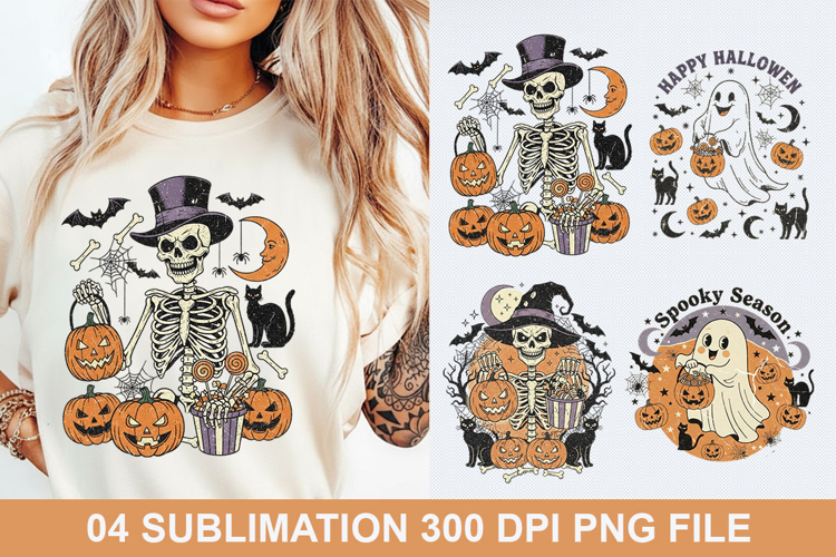 04 Halloween Sublimation - Halloween PNG Design
