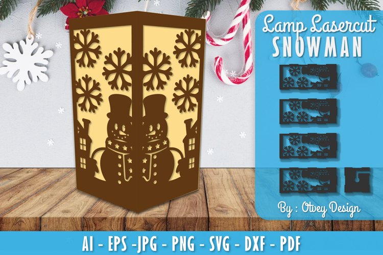 Snowman Clipart Image 9