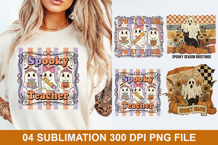 04 Halloween Sublimation - Halloween PNG Design