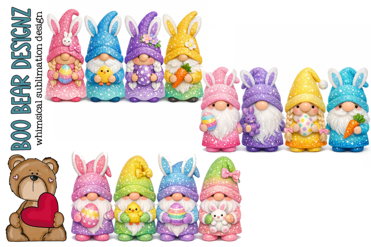 Whimsical Easter Gnomes
