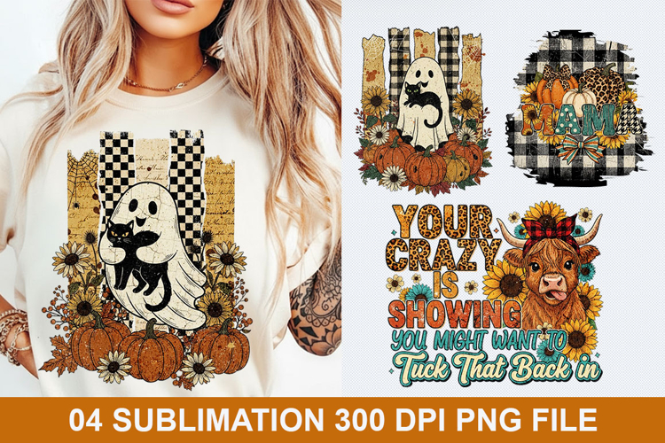04 Halloween Sublimation - Halloween PNG Design