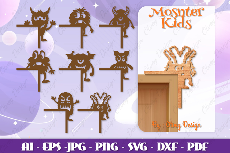 Cute Monster Clipart Image 14