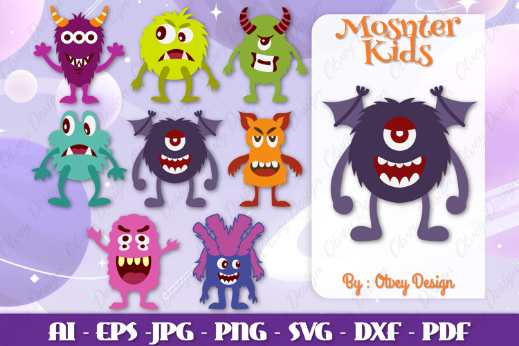 Monster Svg Image 17