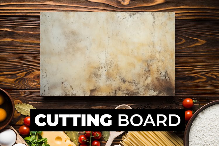Old Paper Cutting Board sublimation example image 1