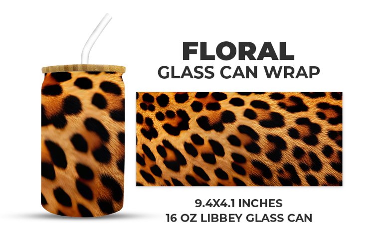 Leopard Sublimation Design Image 7