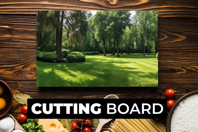 Nature Cutting Board Sublimation