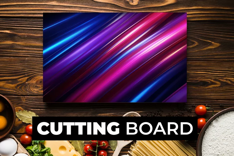 Colorful Cutting Board Sublimation