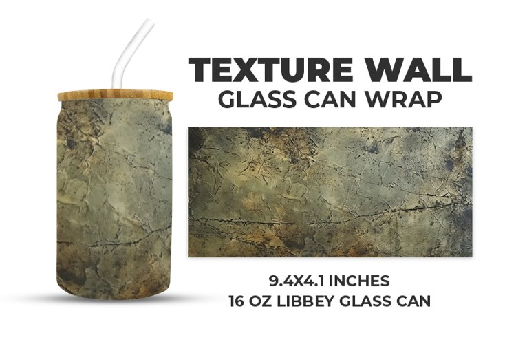 Texture Wall Glass Can Wrap example image 1