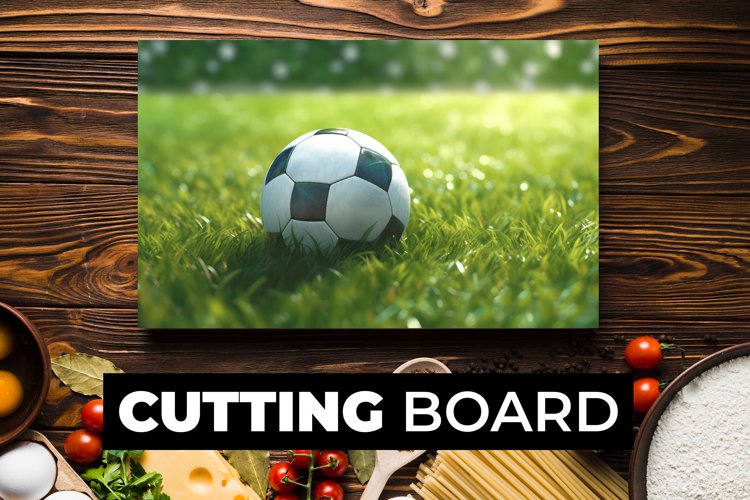 Football Cutting Board Sublimation