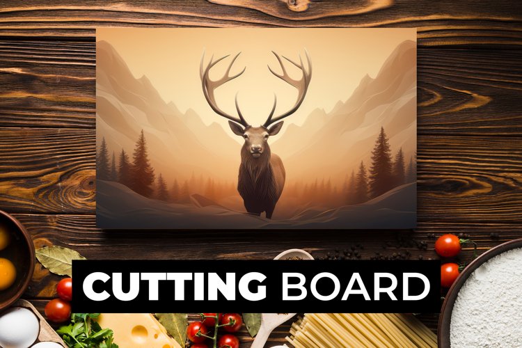 Octopus Cutting Board sublimation example image 1