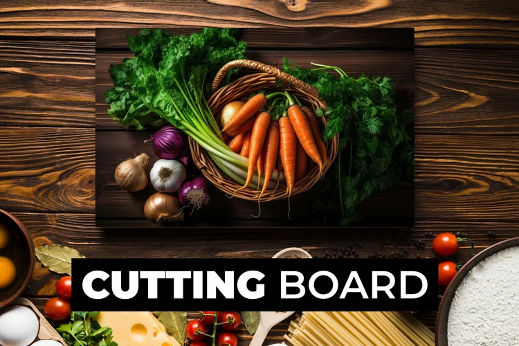 Vegetables Cutting Board sublimation