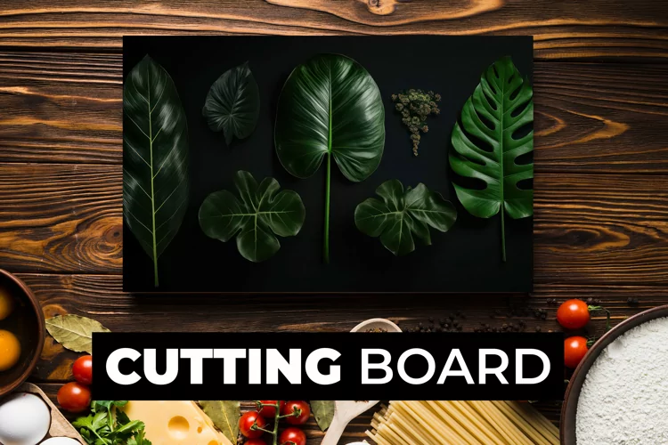 Leaves Cutting Board sublimation