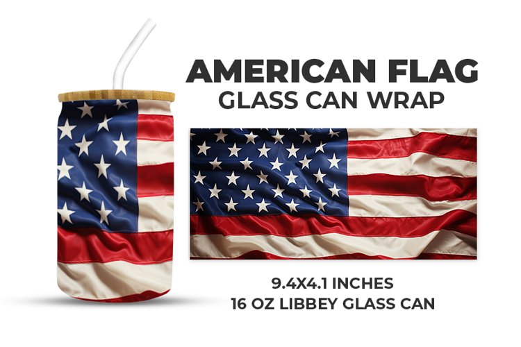 American Flag Clipart Image 16