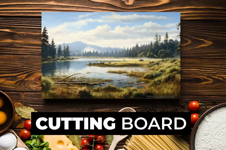Nature Cutting Board sublimation