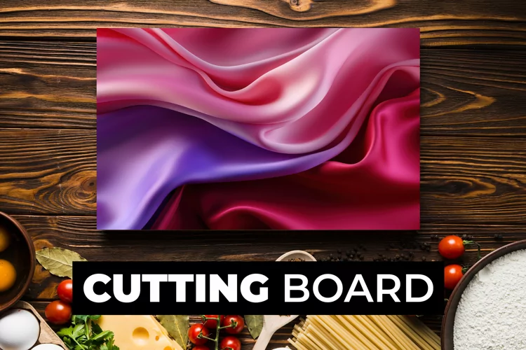 3D Silk Cutting Board Sublimation