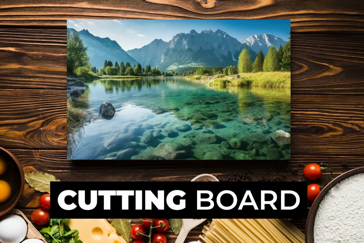Nature Cutting Board sublimation