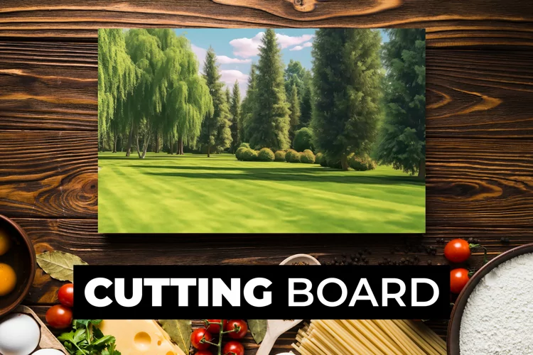 Nature Cutting Board Sublimation