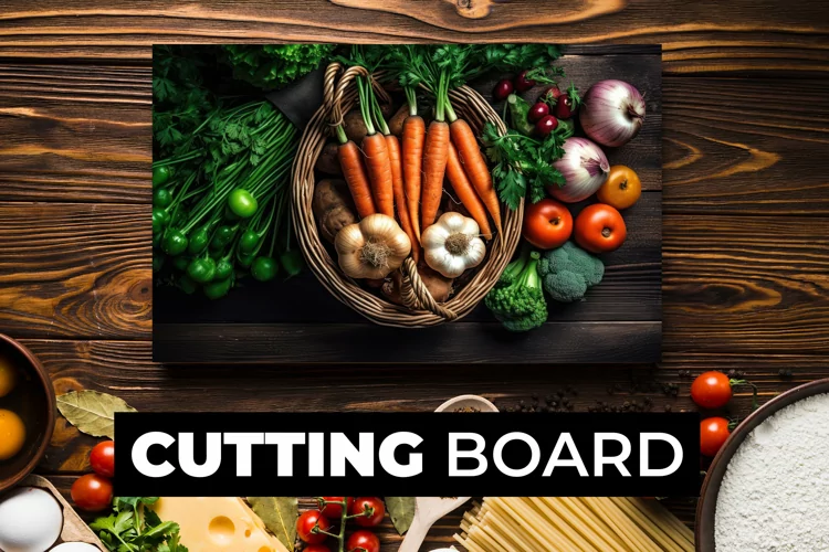 Vegetables Cutting Board sublimation