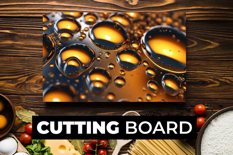 Bubbles Cutting Board Sublimation