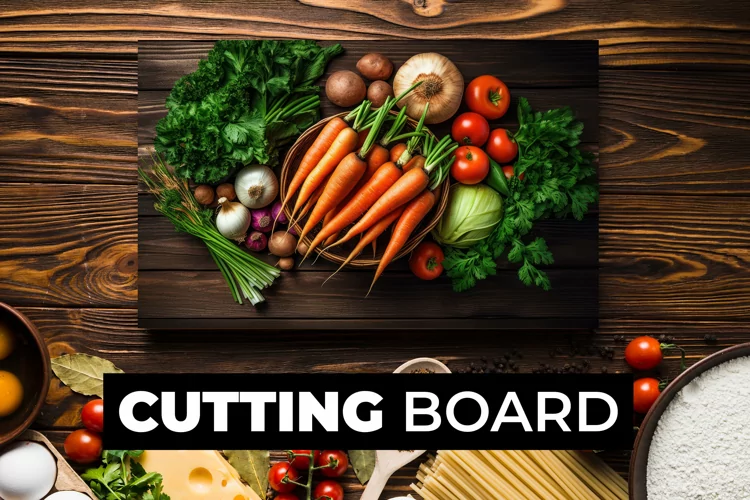 Vegetables Cutting Board sublimation