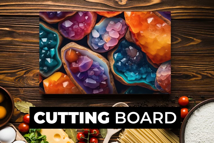 Healing Stones Cutting Board sublimation