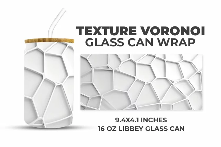 Texture Voronoi Glass Can Wrap