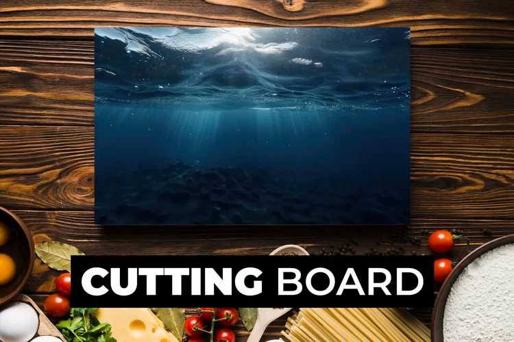 Underwater Cutting Board sublimation