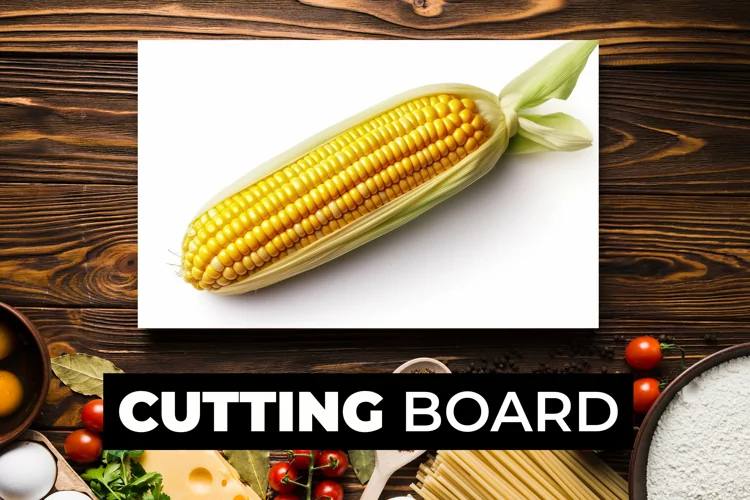 Corn Cutting Board sublimation
