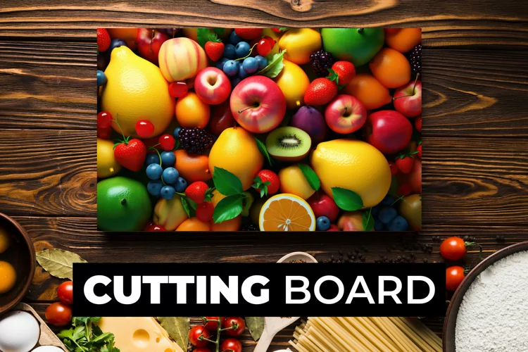 Fruits Cutting Board Sublimation