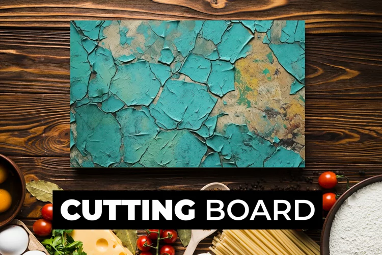 Colorful Galaxy Cutting Board sublimation