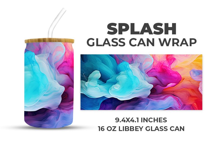 Splash Glass Can Wrap example image 1