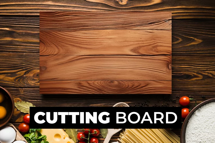 Wooden Texture Cutting Board sublimation