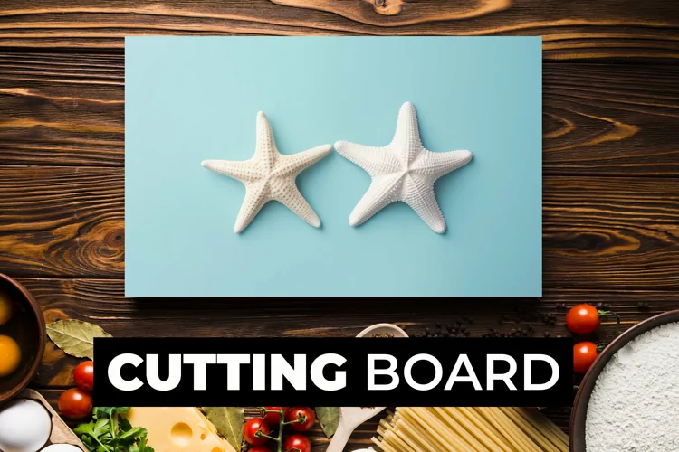 3D Star Cutting Board sublimation