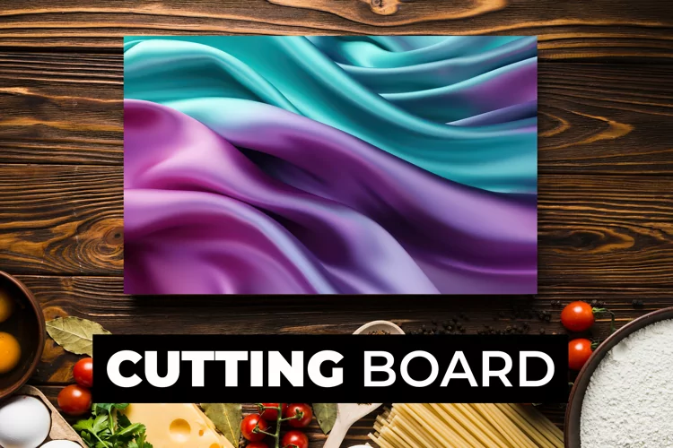 Silk Cutting Board Sublimation