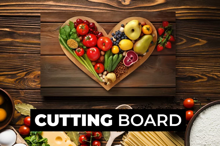 Vegetables And Fruits Cutting Board Sublimation