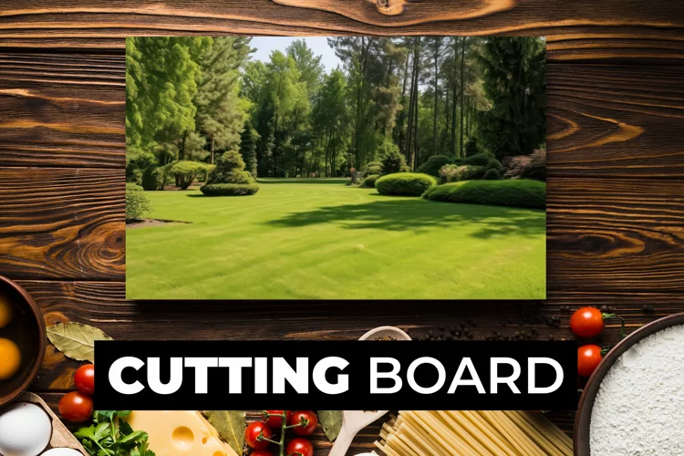 Garden Cutting Board Sublimation