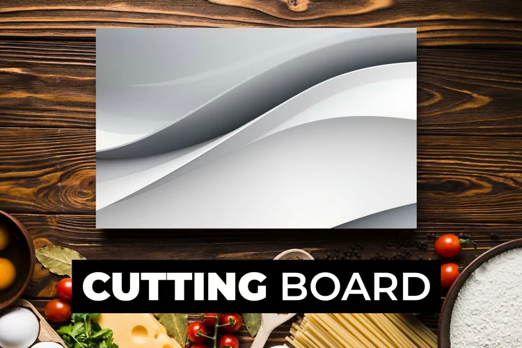 3D Silver Cutting Board Sublimation