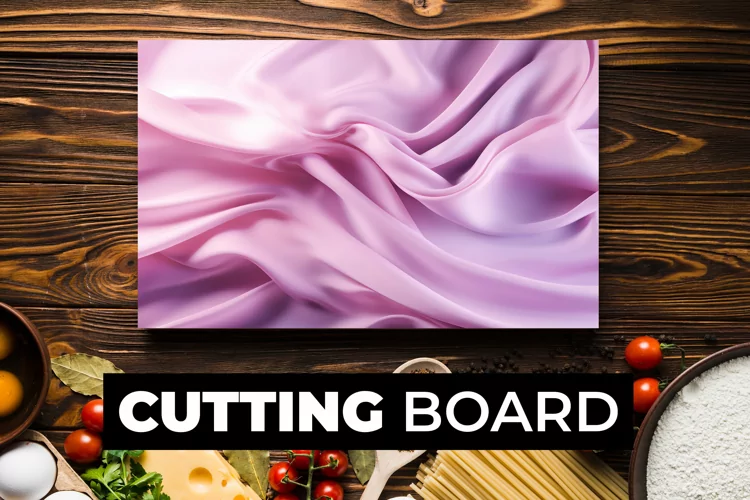 Pink Silky Cutting Board Sublimation