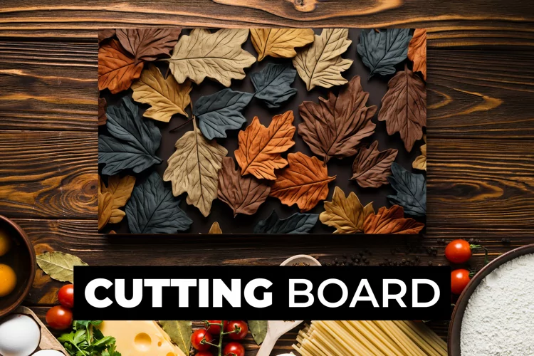 Leaves Cutting Board Sublimation